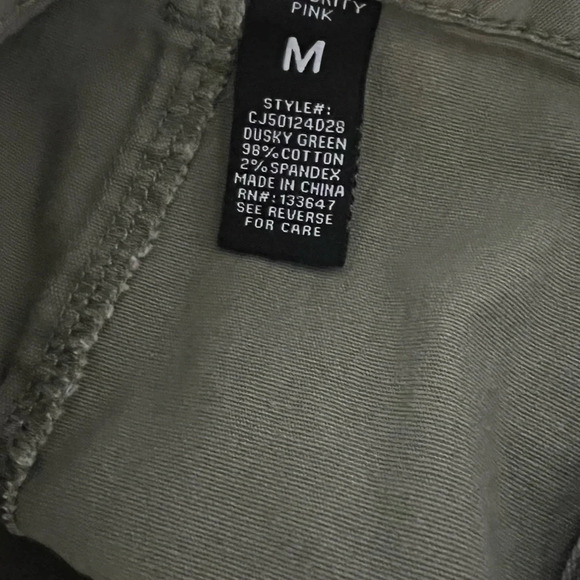 Celebrity Pink Mini Skirt. Green. Medium - Picture 6 of 7